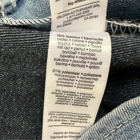 American Apparel Women’s size Large The Easy High Waist Stretch Jeans - Picture 9 of 12